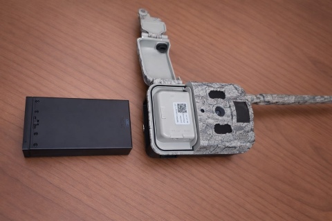 Fotopułapka T6 4G z panelem solarnym i akumulatorem 24000 mAh